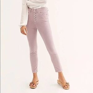 Free People Lilac Ankle & Cropped Jeans